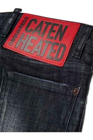 black cotton jeans DSQUARED KIDS | DQ0236D0AEQDQ02